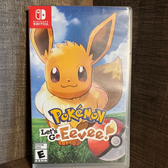 Nintendo SWITCH Pokémon: Let's Go, Eevee! - game & Case - Picture 1 of 5